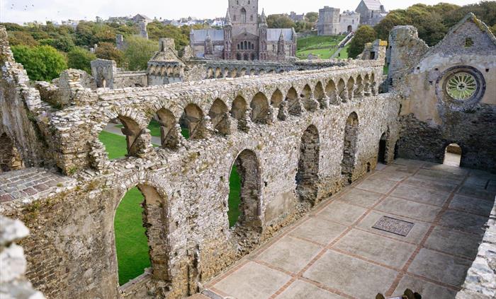St Davids Bishops Palace and St Davids Cathedral